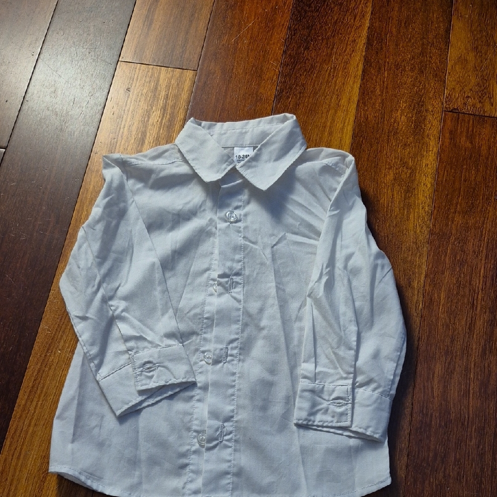 💛10/$20💛George Classic White Kids Button Down Shirt